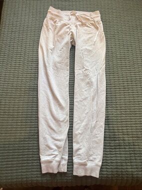 lululemon athletica Light Heather Gray Jogger Pants
